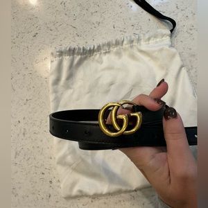 Authentic Gucci Leather Belt